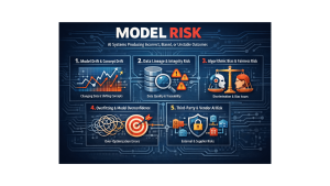 Model risk refers to the possibility that AI systems produce incorrect, biased, unstable,