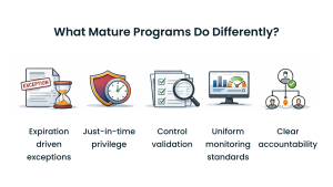 What Mature Programs Do Differently