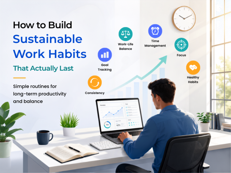 How to Build Sustainable Work Habits That Actually Last